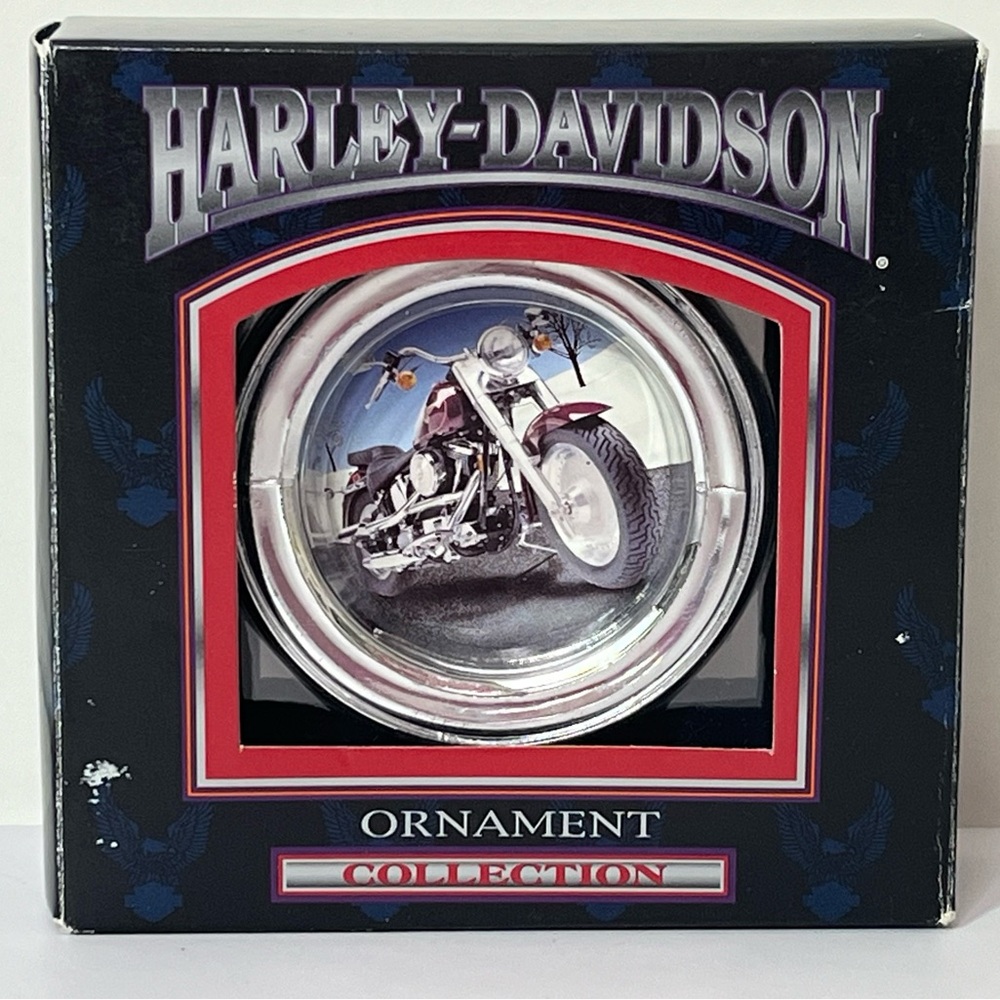 Vintage 1999 Harley Davidson Gas Cap Hanging Christmas Ornament‎ Cavanagh